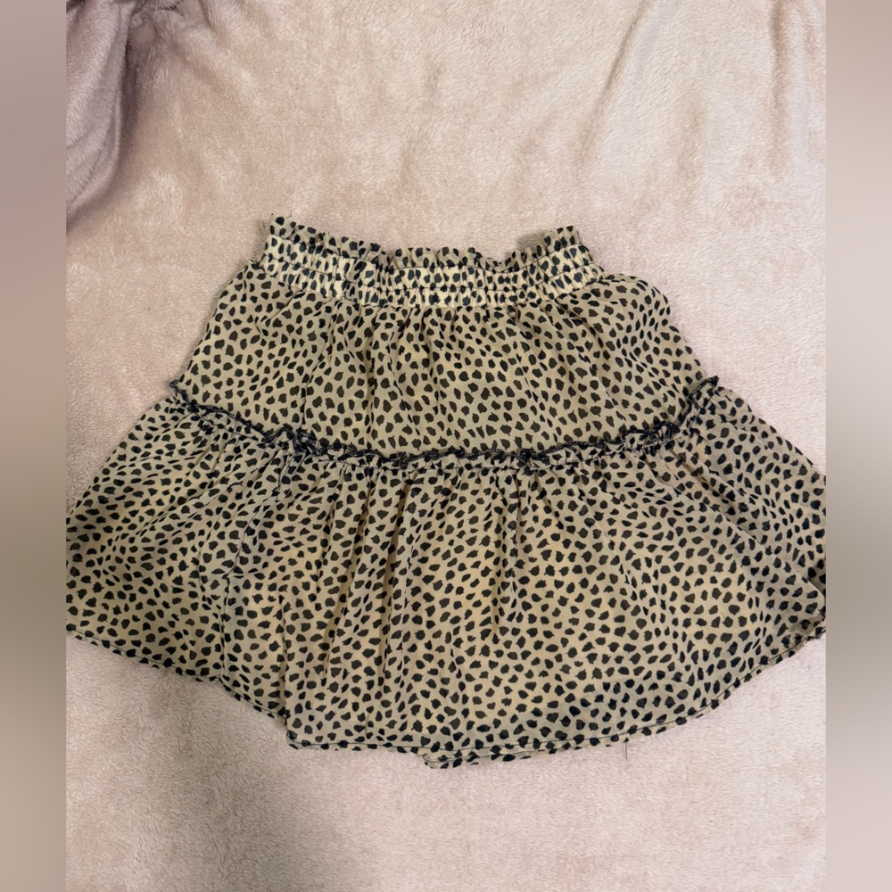 Leopard Print Women's Skirt